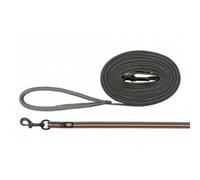 Trixie Fusion Ligne de remorquage avec Caoutchouc Graphite/Papaye 10 m