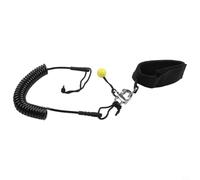 Laisse de surf 300 cm enroulée pour planche de paddle 5 mm pour sangle de cheville en TPU pour longboards