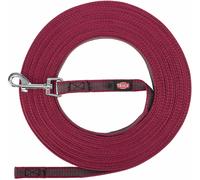 Laisse de traction, gommée 10 m/15 mm sangria