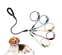 Laisse De Traction pour Chien - Laisse De Course pour Animal De Compagnie avec Poignée Rembourrée,Corde avec Rotation 360 Degrés pour Randonnée Jogging Jeu sur Plage Voyage en Plein Air