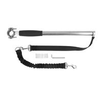 Laisse de Vélo Rétractable pour Chien, Laisse d'exercice pour Vélo pour Chien avec Bande élastique Amovible, Laisse de Cyclisme Sûre pour Chien, Compatible avec Tout Type de Vélo