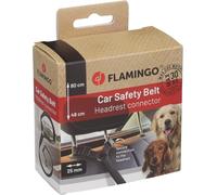 Laisse de Voiture Luigi Noir M 48-80x2,5x35-55cm