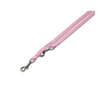 Laisse d'éducation pour chien Nobby Pet Crystal Rose L/XL