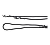 Laisse d'entraînement pour chien Flamingo Aiden Noir 200x1,2x1,2x1,2 cm