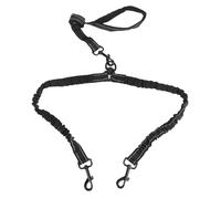 Laisse Double Chien, Laisse réfléchissante élastique avec Amortisseur pour Grande Race, Laisse Double résistante pour Promenade Confortable for Promenade en Plein air