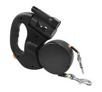 Laisse Double pour Chien - 26 x 18 cm de Long pour Chiens | Ne Tire Pas avec lumière LED | Anti-Traction pour Le Jogging, l'entraînement, la Promenade, Les Animaux domestiques pour Petites et