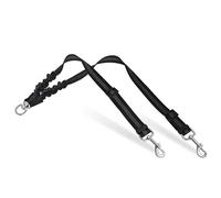 Laisse Double pour Chien, en Nylon Robuste, réglable, réfléchissante, antidéflagrante, pour 2 Chiens, pour l'extérieur, Laisse pour Animaux de Compagnie, en Nylon réfléchissant