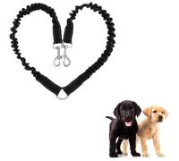 Laisse Double pour Chiens - Non Marqué - Multi-positions - Nylon - 360° Rotatif - 50-80 cm