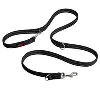 Laisse éducative HALTI, Taille S, Noir, 2m, 8 fonctions conçues pour vous aider a éduquer et promener votre chien, Rembourrée, Laisse de Dressage de Chien à Double Extrémité pour chiens et chiots