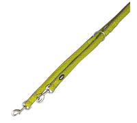 Laisse éducative pour chien Nobby Pet Mesh Air Jaune XS/S