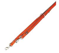 Laisse éducative pour chien Nobby Pet Mesh Air Orange M/L