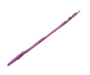 Laisse éducative pour chien Nobby Pet Velours Rose L/XL