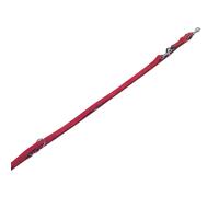 Laisse éducative pour chien Nobby Pet Velours Rouge L/XL