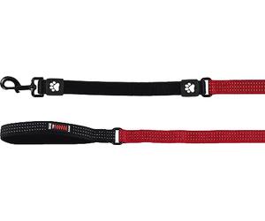 Laisse Elastique NO Shock ZORBA Rouge 130CM 25MM