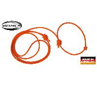 Laisse en bandoulière AKAH avec collier rond BioThane