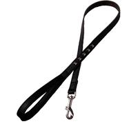 Laisse en cuir de couleur unie avec clous pour chiens Ferribiella