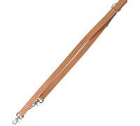 Laisse En Cuir - Trixie - Heartbeat - 2,00 M - 25 Mm - Brun - Multi-Positions