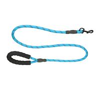 Laisse en nylon résistant pour animaux de compagnie, corde durable réfléchissante, chiens moyens et grands qui marchent la nuit (bleu)