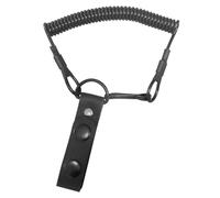 Laisse enroulée - Câble élastique de 120 cm, Ligne | Sangle de Fixation de sécurité pour Trekking, Escalade, Kayak, Exploration de terrains Sauvages, quête d'expédition, randonnée, Surv