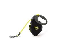 Laisse Giant L Tape 8 M Black/ Neon Yellow Flexi Gt3-210-S-Neo-12