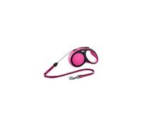 Laisse enrouleur Flexi - 8m - Rose - 464425ROS