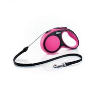 Flexi Laisse corde New – Pour chien Taille S 8 m Rose