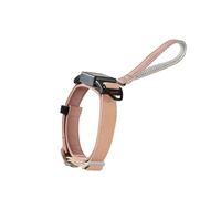 Laisse et Collier rétractables pour Chien, Ajustement Doux et réglable, Tissu Respirant pour des promenades Quotidiennes Confortables, Laisse rétractable pour Chien
