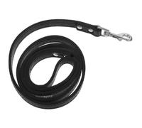Laisse et Confortable pour Chien avec Pierres Brillantes, en PU Flexible | Chiens et Chats, Usage Marche ou Jogging, Noire Ronde, Style Coloré