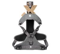 Laisse et harnais de sécurité pour chien Duvoplus Ultimate Fit No-pull L Gris 70x100x1 cm