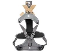 Laisse et harnais de sécurité pour chien Duvoplus Ultimate Fit No-pull M Gris 60x80x1 cm