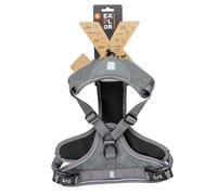 Laisse et harnais de sécurité pour chien Duvoplus Ultimate Fit No-pull S Gris 45x60x1 cm