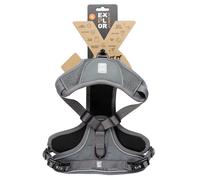 Laisse et harnais de sécurité pour chien Duvoplus Ultimate Fit No-pull XS Gris 40x45x1 cm