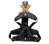 Laisse et harnais fashion pour chien Duvoplus Ultimate Fit No-pull L Noir 70x100x1 cm