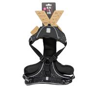 Laisse et harnais fashion pour chien Duvoplus Ultimate Fit No-pull XS Noir 40x45x1 cm