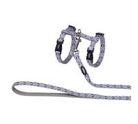 Laisse et harnais pour chat Nobby Pet Fish Grey Gris TU