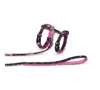 Laisse et harnais pour chien Nobby Pet Love Noir TU