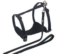 Laisse et harnais pour chien Nobby Pet Noir L/XL
