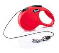 Laisse extensible NAYECO chien de taille moyenne XS - 3M Rouge G