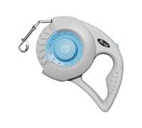 Laisse extensible pour chien, corde de marche nocturne de 4,8 m, corde guide de race moyenne et grande avec frein pour courir à l'extérieur, cour, plage, camping, marche