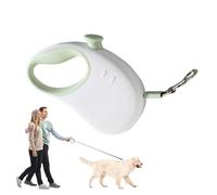 Laisse extensible pour chien | Laisse réfléchissante | Bande de traction pour chiot avec frein - Pour les chiens de petite, moyenne et grande taille, extérieur, camping, promenade dans le jardin