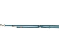 Laisse extensible premium 2,00 m/15 mm pétrole