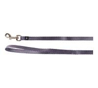 Laisse Flamingo Ziggi Granit Bleu En Nylon Pour Chiens Avec Mousqueton