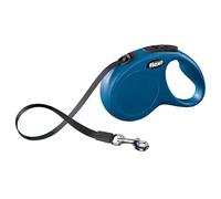Laisse Flexi Classic Sangle Bleu - Zolux - 5m/Medium