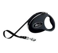 Laisse Collection Sangle S - FLEXI - CL10T5-251-S-20 - Noir - Pour chiens jusqu'a 15 kg