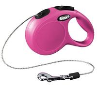 Laisse Flexi Xs Rose, Cordon 3 Mètres Pour Petit Chien Jusqu'à 8 Kg