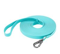 Laisse for Chien en PVC, Longueurs de 1.8M 3M 5M 10M, Laisse d'entraînement de Course étanche et Facile à Nettoyer for Chiens de Taille Moyenne et Grande(Green,3M)