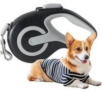 Laisse For Chien Enroulable 3 M For Petits Et Grands Chiens, Bande Flexible For Promenade À Droite, Laisse For Chien, Poignée Confortable, Laisse Ceinture, Laisse Extractible Robuste For La Promenade(