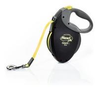 Laisse Giant L Tape 8 m black/ neon yellow Flexi GT3-210-S-NEO-12 Noir/Jaune G