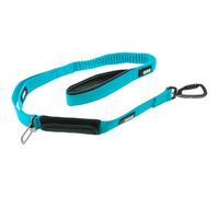 Laisse I-DOG Confort Pro Max Gamme UPKA 120cm élastique et Boucle sécurité (Bleu)