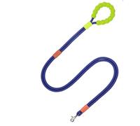 Laisse Lasso avec Les Deux Cordes sont Assemblées 1.4m Longe pour Chien Confortable Rembourrée Poignée Crochet Rotatif À 360° Design Anti Emmêlemen Chien de Grande et Petite Taille(3-20kg)